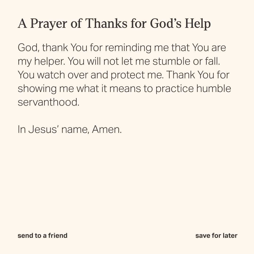 "God is our refuge and strength, an ever-present help in trouble." – Psalm 46:1 NIV