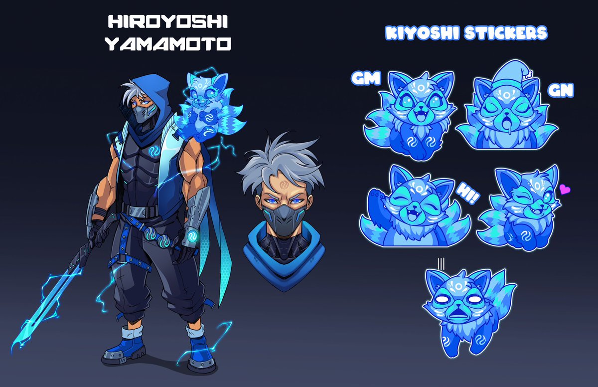 TeammateTyler11's tweet photo. Here is my submission to the @injective Mascot contest #InjectiveMascot let me know what you guys think ๐๐ฅท
Introducing Hiroyoshi Yamamoto and his spirit fox companion Kiyoshi: https://t.co/mOpcgdBTBP