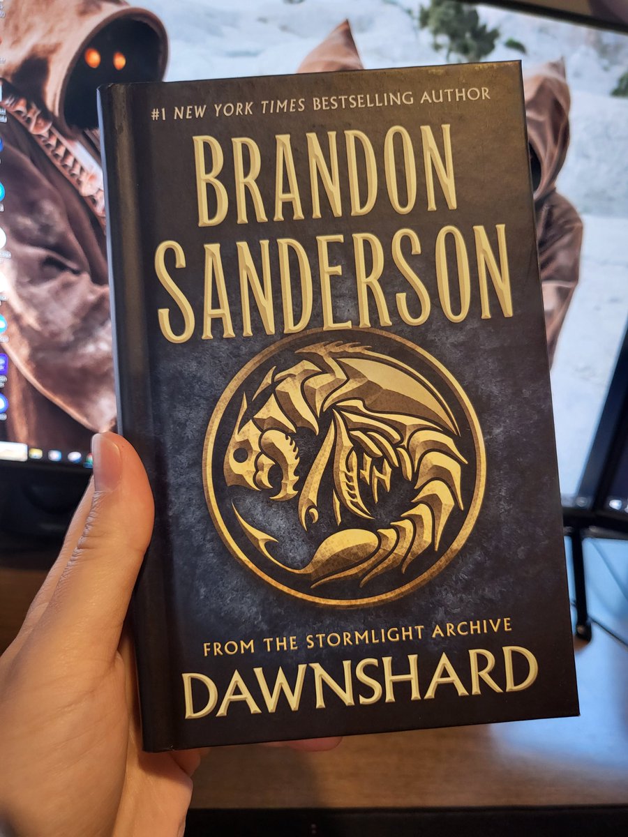 It's podcast night! Join us as we talk about #dawnshard by #brandonsanderson tonight at 7:30 pm PT 10:30 pm ET on our YouTube channel! And remember to be caught up, we're full of spoilers!
.
#Cosmere #dragonsteelbooks #dragonsteel #roshar #stormlightarchive #rysn #chirichiri