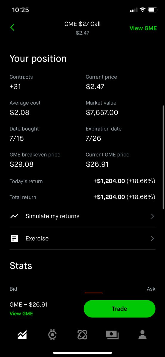 OnlyThai3's tweet photo. @TheUltimator5 I’m in $GME https://t.co/yZwXt8EiIy