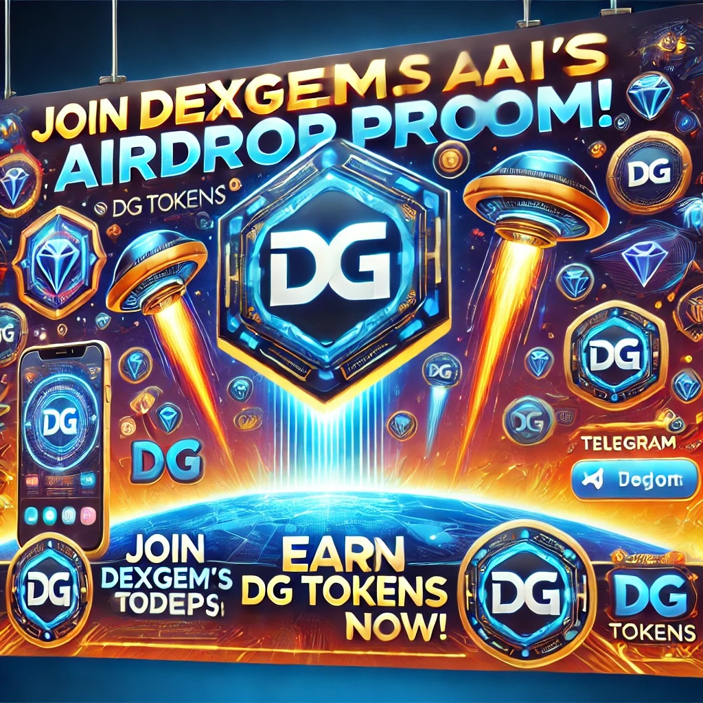 dexgemai's tweet photo. Join our Airdrop Program on Telegram 
Visit here: ➡️ https://t.co/gyDQFt1K35
#TONBlockchain  #Airdrop
💎 Telegram Age Reward
💁 Complete quests to earn more
👌 Claim DG tokens every 4 hours
🚀 Refer friends to earn more
🏅 Top 100 Exclusive access to all future premium features. https://t.co/oo6y7sqaIR