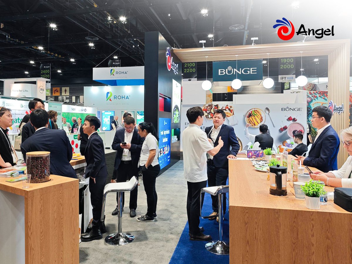 AngelyeastChn's tweet image. Great to meet industry experts at #IFTFIRST2024 in McCormick Place, Chicago from July 14-17! At booth 2017, #AngelYeast featured advanced yeast protein tech in products like the Nougat Protein Bar and high-protein beverages. Experts enjoyed sampling these innovative items.🌱🤝