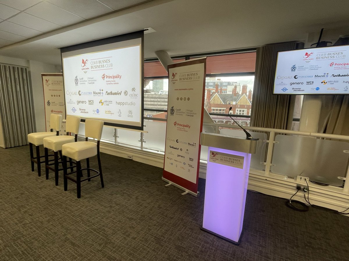 Ready to host our <a href="/TeamWales/">Tîm Cymru 🏴󠁧󠁢󠁷󠁬󠁳󠁿 Team Wales</a> Business Club event at <a href="/principalitysta/">Principality Stadium</a> 🏴󠁧󠁢󠁷󠁬󠁳󠁿
