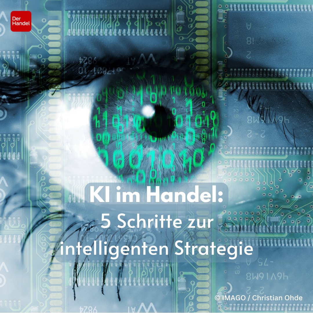 Der Einsatz künstlicher Intelligenz verspricht auch mittelständischen Händlern erhebliche Effizienzgewinne. Dennoch zögern viele Unternehmen noch. Der-Handel-Autor Helmut van Rinsum erklärt, wie eine Strategie in Schritten zum Ziel führt: lnkd.in/eCXw-zZF