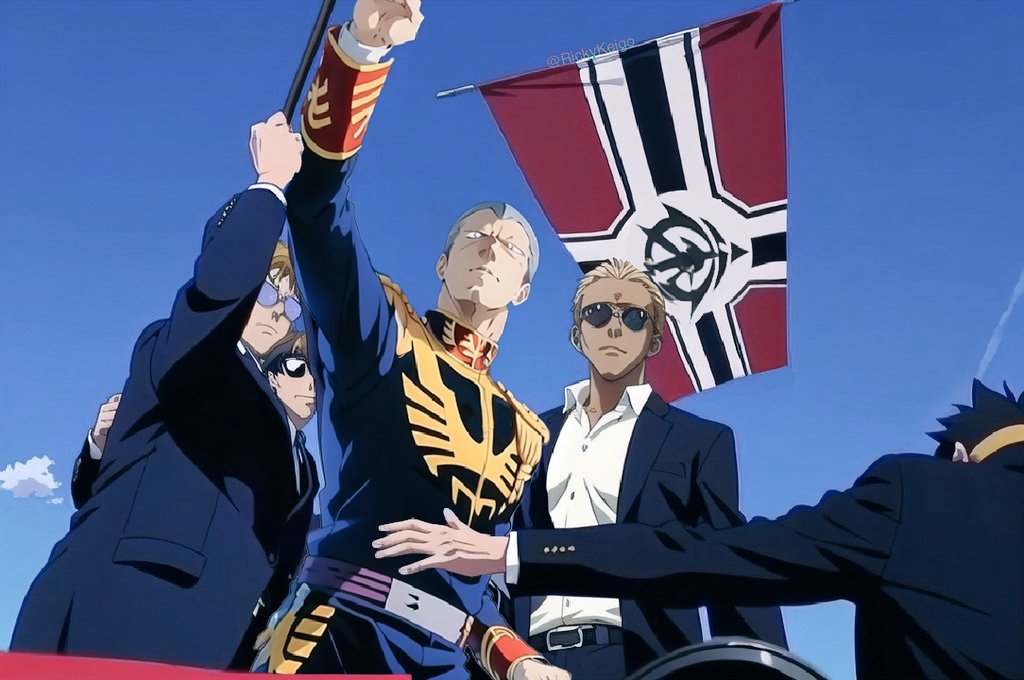 RickyKeigo's tweet photo. Make Zeon Great Again!
讓自護公國再次偉大起來
ジオン公国を再び偉大な国にする

#機動戦士ガンダム #ジオン #ギレン #高達 #高達0079 #自護 #吉翁 #基連 #基利 #鋼彈  #gundam #gundam0079 #gihren #zeon https://t.co/EiMcOCI15u