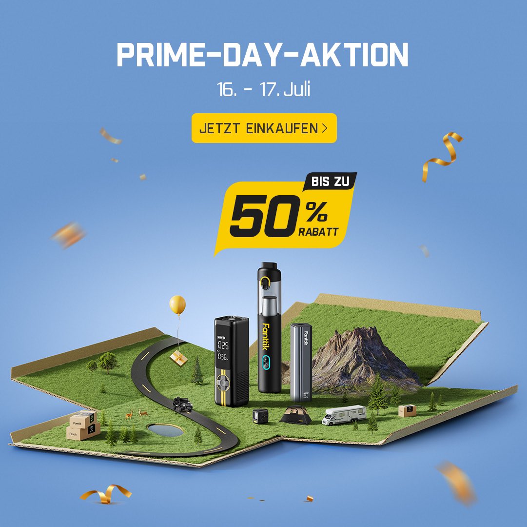 fanttik_de's tweet photo. 🎉 Es ist wieder soweit, der Prime Day 2024 ist endlich da! 🙌 Machen Sie sich bereit, am 16. und 17. Juli tolle Angebote für alle Ihre Lieblingsprodukte von Fanttik 🛍️ zu ergattern. Verpassen Sie nicht bis zu 50 % Rabatt, das ist ein echtes Schnäppchen!

#fanttik #primeday https://t.co/bVN9nFX7yv