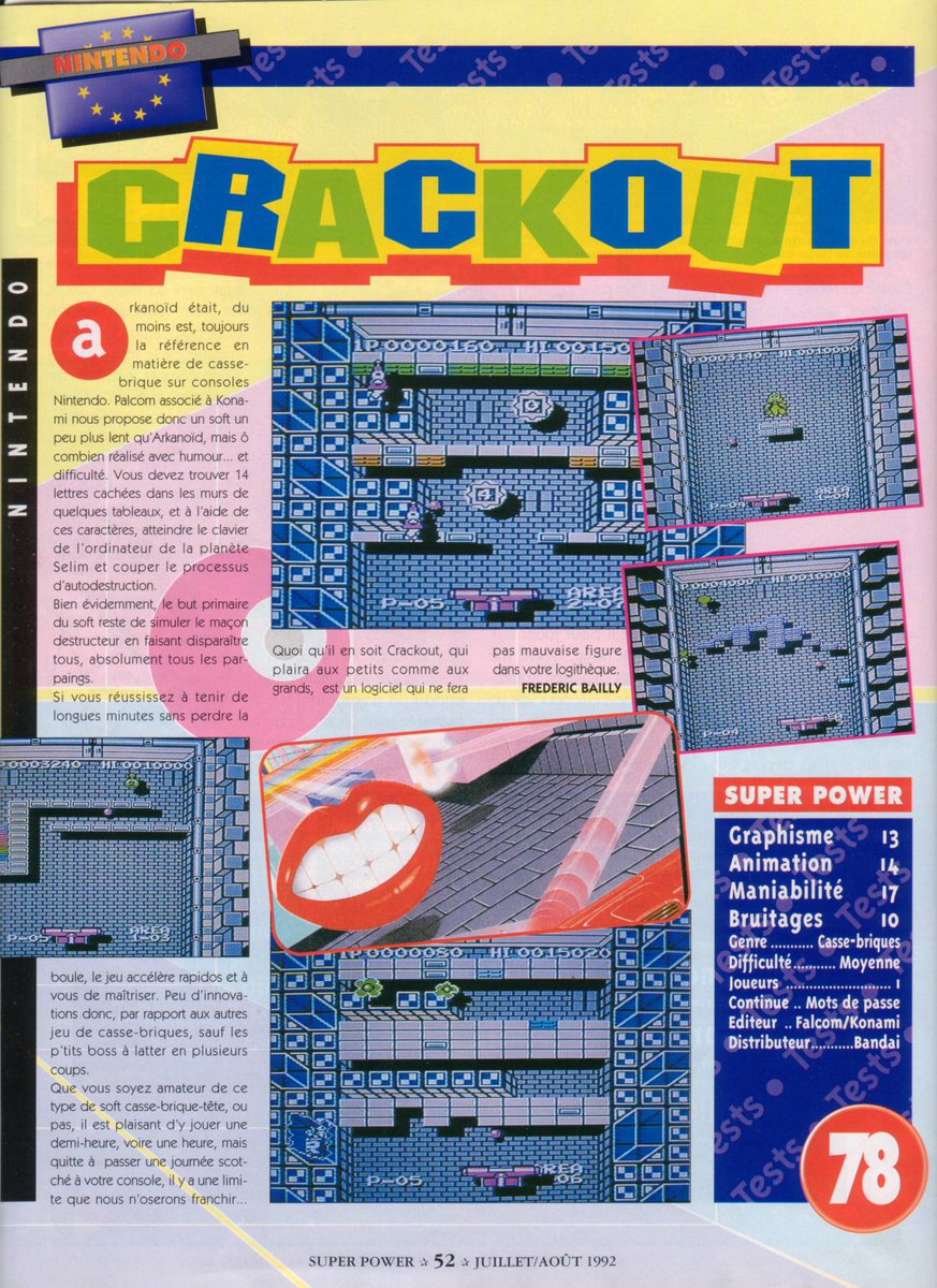 AllmightoFranky's tweet photo. C'est au tour de #CrackOut,#StreetGangs et #TerminatorIII en test et toujours sur #NES!!! 3/5 https://t.co/KN5icZqyCW