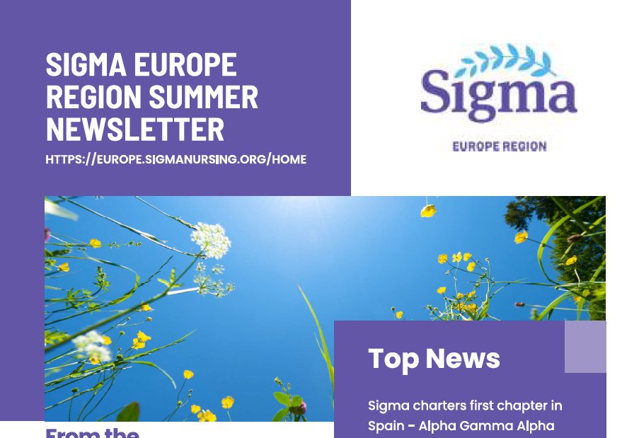 Leslie Gelling (@leslie_gelling) on Twitter photo Sigma European Region's Summer Newsletter is now available at bit.ly/3Wqe9Jh.
<a href="/RegionSigma/">Sigma European Region</a> <a href="/SigmaNursing/">Sigma Nursing</a> <a href="/PhiMuChapter/">Phi Mu Chapter</a> #Represent Sigma European Region's Summer Newsletter is now available at bit.ly/3Wqe9Jh.
<a href="/RegionSigma/">Sigma European Region</a> <a href="/SigmaNursing/">Sigma Nursing</a> <a href="/PhiMuChapter/">Phi Mu Chapter</a> #Represent