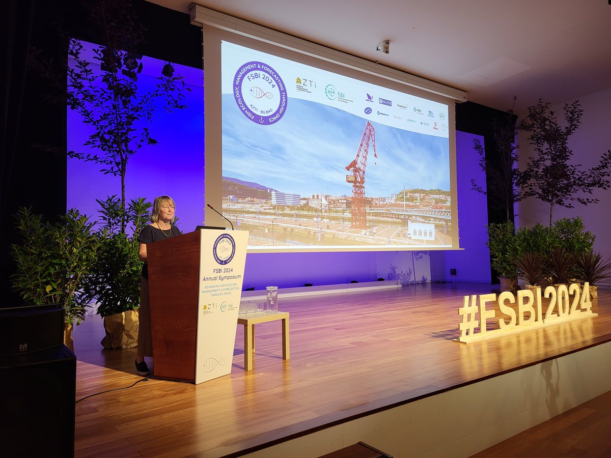 TheFSBI's tweet photo. And we're off! Holly Shiels, our President, kicks off #FSBI2024! Outlining the great week that we have ahead of us, jam-packed with fantastic science and social events. https://t.co/tnEFsCOzFY