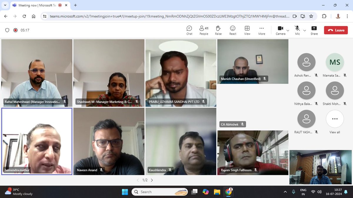 SabagrisOffice's tweet photo. 🚀 The SABAGRIs team had an incredible time at CCS NIAM's "Igniting Innovations III: Investment Readiness of Startups" with Mr. @hemendramathur !

Key takeaways: crafting pitches, financial planning , market positioning , due diligence 
#Agritech @AgriGoI https://t.co/OJEJr8DzVy