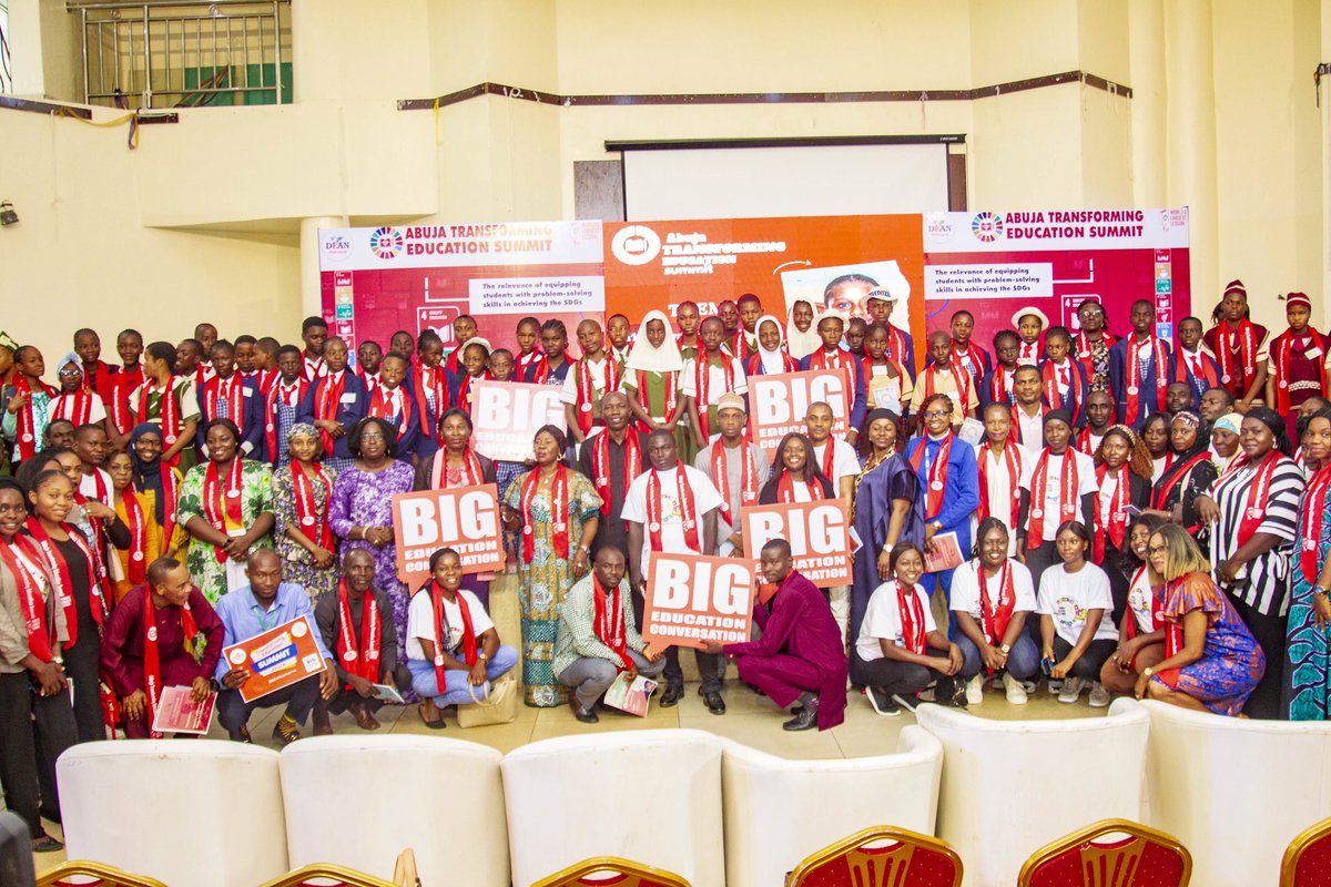 scaadinitiative's tweet photo. Recently, the Executive Director of #SCAADinitiative, @uchenna_igwilo participated as a panelist at the Abuja Students’ Transforming Education Summit hosted by DEAN Initiative. 

#SCAADinitiative #Education #BigEdConversations https://t.co/QkebD0rGUD