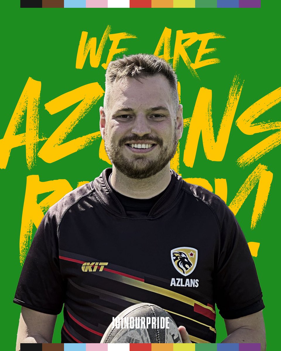 BelfastAzlans's tweet photo. π³οΈβππ³οΈββ§οΈOur Pride at Pride
Mark, Fly-half
****
Want to find your pride and give rugby a go, then get in touch through our normal channels.
#Azlans #inclusiverugbyNI #JoinOurPride #TeamOphir #StrongerTogether https://t.co/rW15CLJSCo