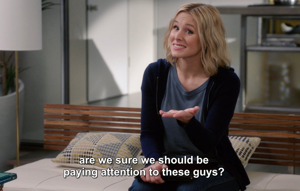 The Good Place Out of Context tweet media