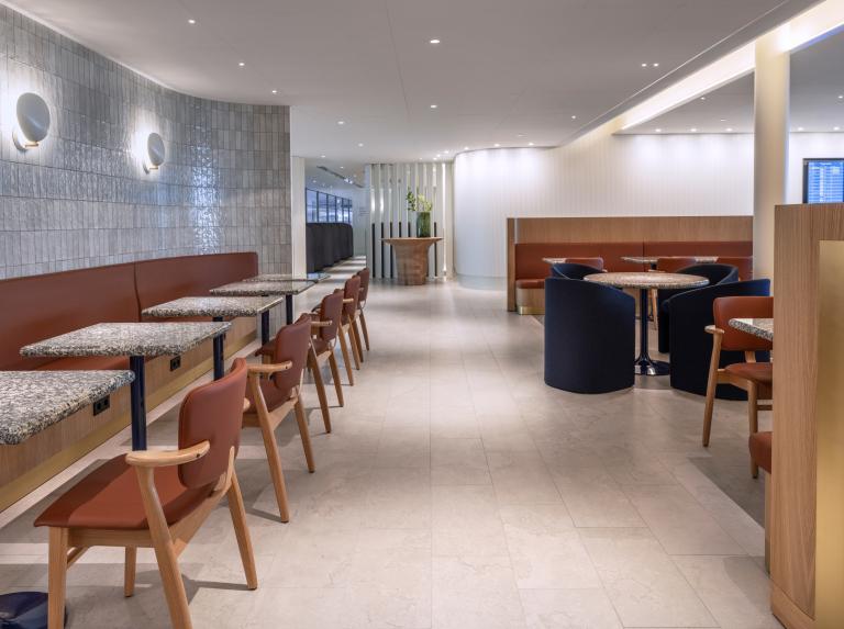DiscoverFinland's tweet photo. Finnair have opened a new spacious and comfortable Schengen Lounge in Helsinki Airport. The design, led by Studio Joanna Laajisto, captures the essence of the Nordics, with furniture by renowned Nordic designers, such as Artek, Nikari and Gubi: 
https://t.co/29TttPtwsD https://t.co/VjajEDtC79