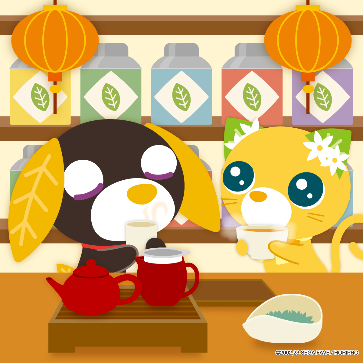 ☀️お茶犬たちの夏休み🌻 ロンとミンは #台湾 へお茶旅行