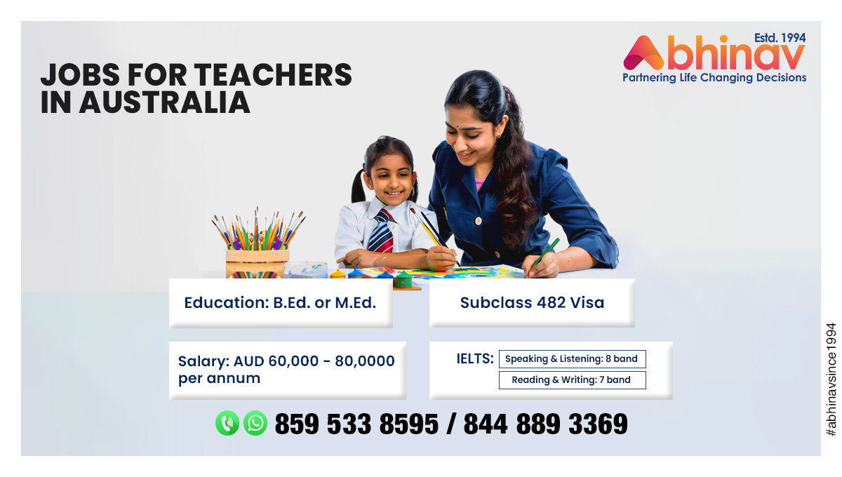 Jobs__visas's tweet photo. Embark on Your Teaching Journey in Australia! Enjoy a Competitive Salary and a Dynamic Work Environment

Kickstart your Process Now https://t.co/luIN6tnqDH

For more information call us at +91-8595338595

#TeachInAustralia #TeachingJobs #EducatorsAbroadm #Opportunities #jobsvisas https://t.co/6homqZUBpo