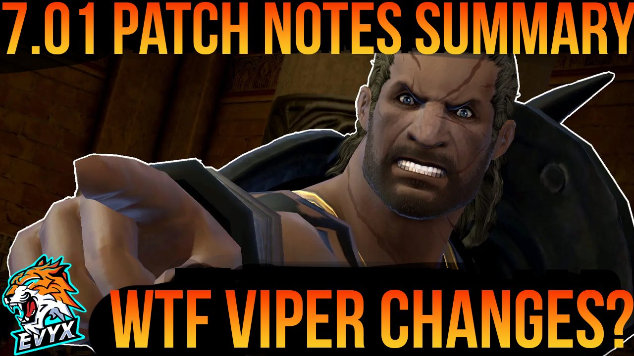 Cole Evyx on X: &ldquo;PATCH 7.01 PATCH NOTES SUMMARY!🦁🦁🦁 -Wtf are 