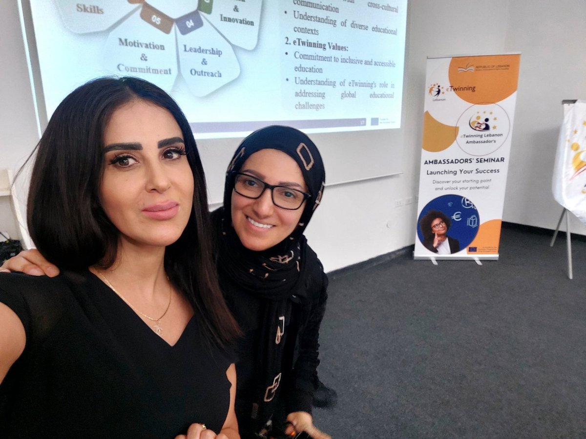 ShhadehMaha's tweet photo. Thrilled to join #eTwinninglebanon as an ambassador !
#etwinninglebanon Ambassadors Conference 2024
#Diversity #colloaboration #connectedbylearning https://t.co/CrNFl43ByY