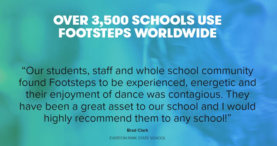 Footsteps tweet media