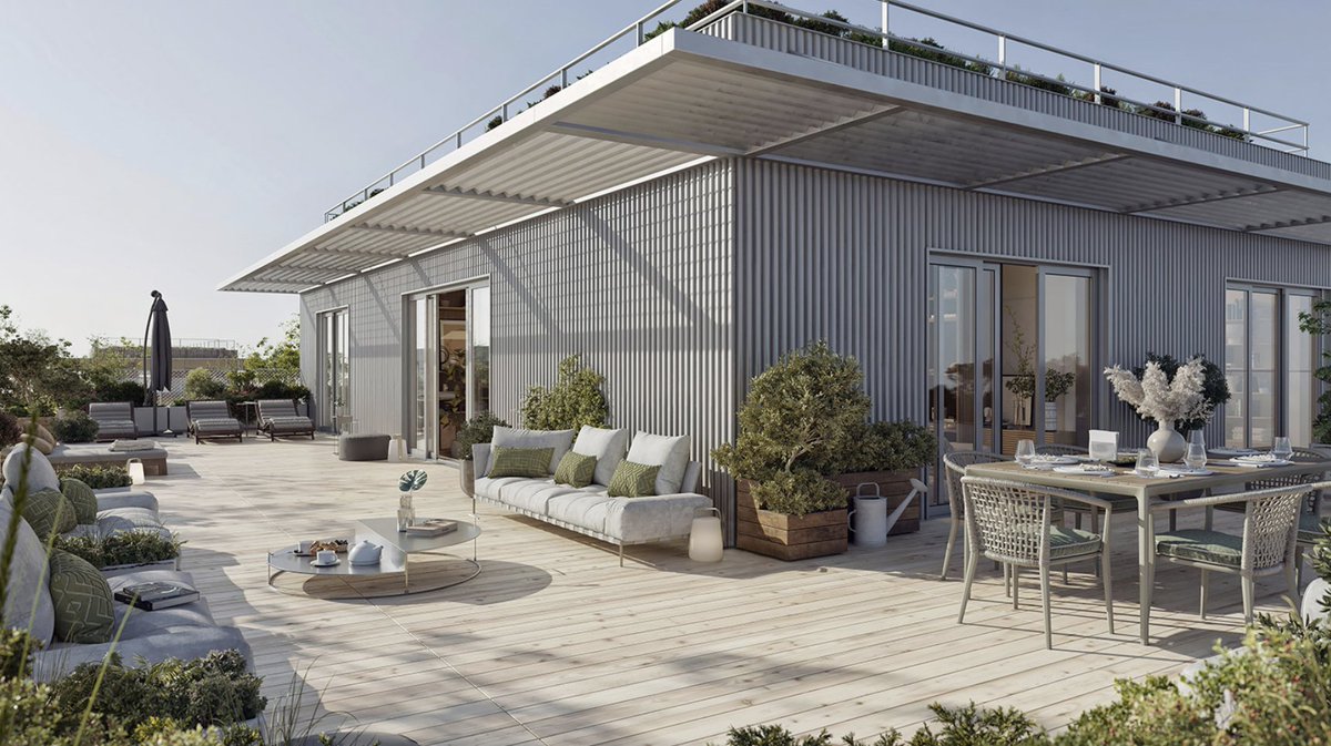 Heureux de partager avec vous des images du programme l'Archipel, une résidence biosourcée de 177 logements située au cœur du Grand Parilly, un projet signé <a href="/QUARTUS/">QUARTUS</a>. linkedin.com/posts/jean-no%…