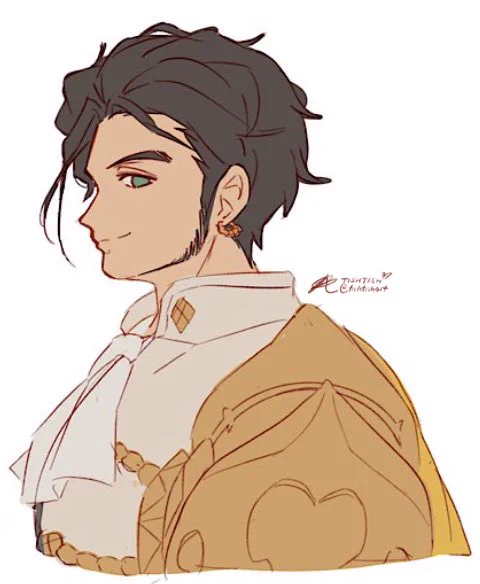 2019 Claude - 2024 Claude  My motivation was to draw him as handsome as possible. Think I succeeded?   #FE3H