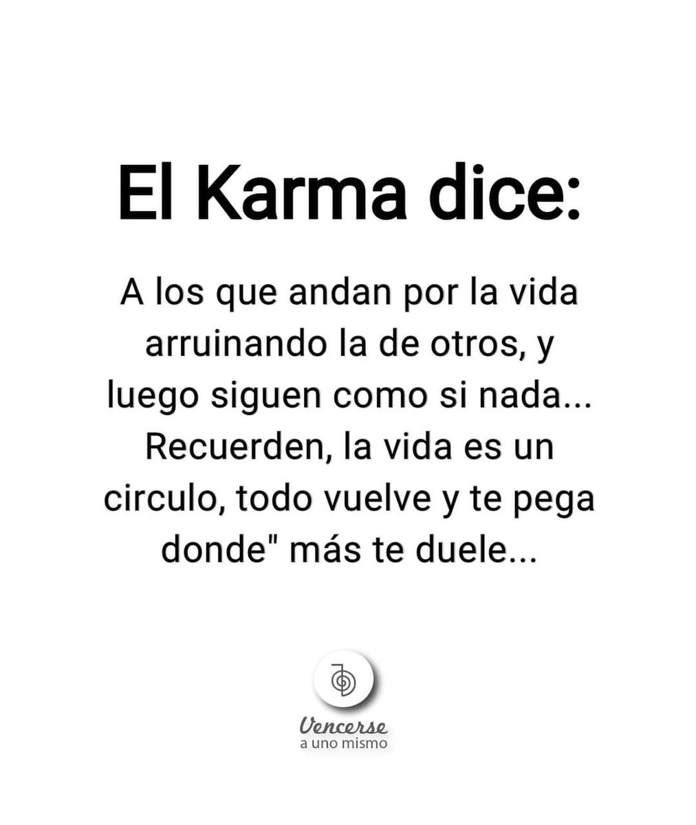 Ojo con la KARMA que hace de las suyas