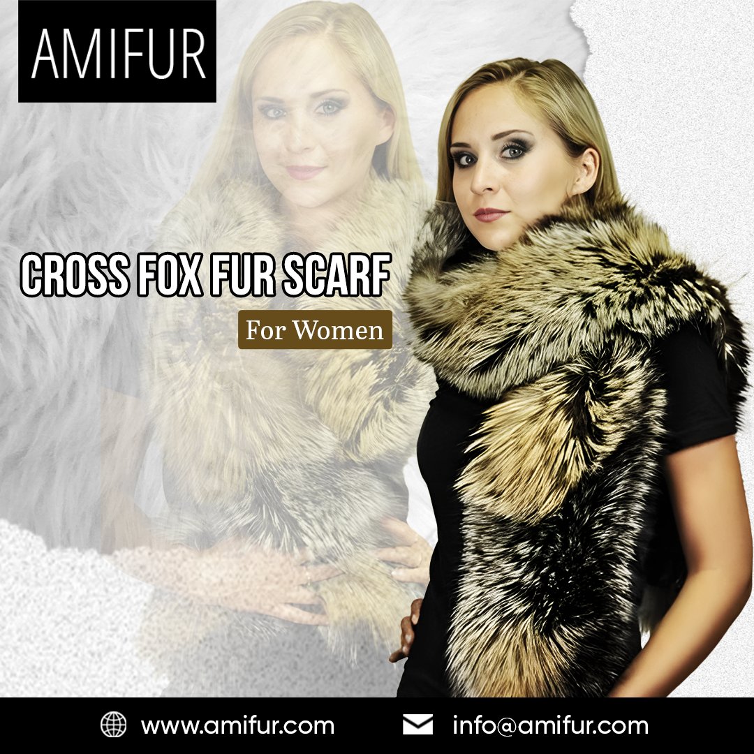 infoamifur9698's tweet photo. Experience Luxury with the #CrossFoxFurScarf from #Amifur.
This scarf features a natural gradient from white-gold to silver-black, adding a touch of elegance to any outfit. 
👉 https://t.co/grVrbBKltE

#LuxuryFashion #ElegantStyle #HandmadeInItaly #FurFashion #FashionAccessory https://t.co/n4eqEdXaCG
