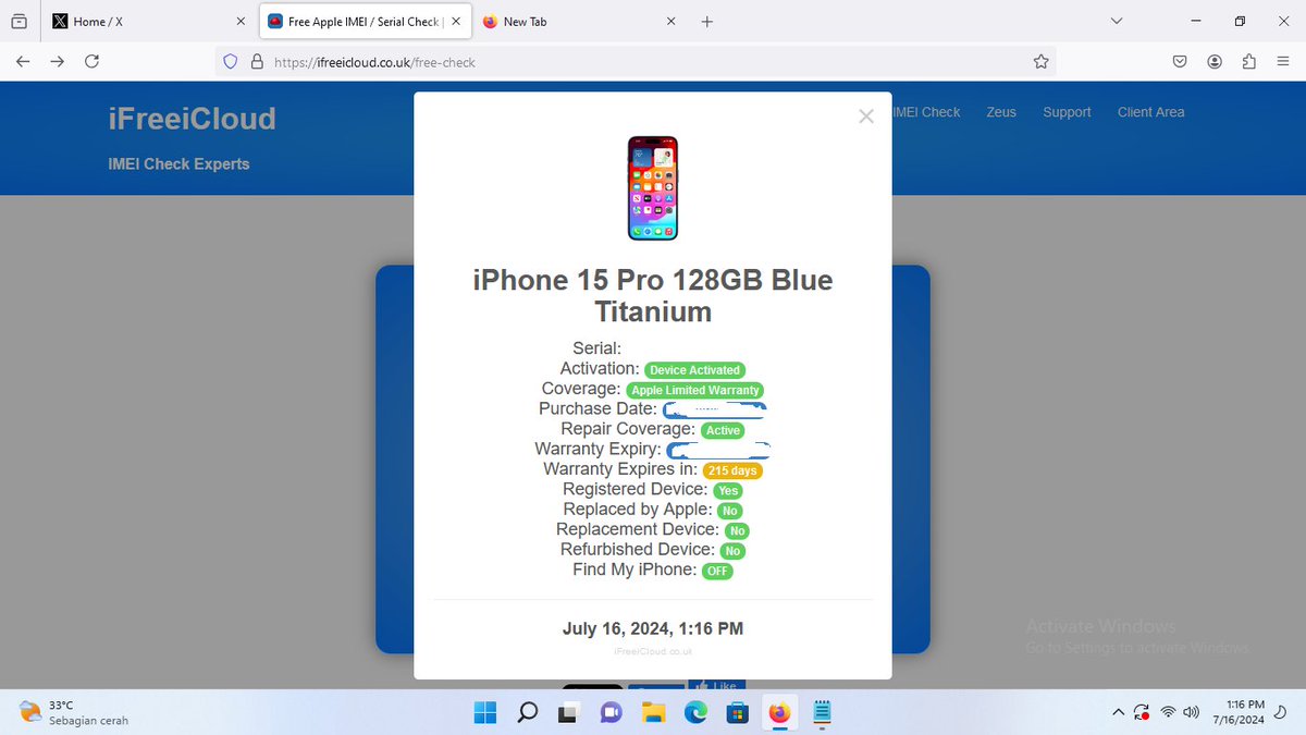 iMasterRemoval's tweet photo. Find My  : OFF

NEW SERVICE : ICLOUD REMOVE (PREMIUM)
only valid for : CLEAN
type : ALL DEVICE (IPAD, IPHONE, WATCH, MAC)

Requires : FULL GSX CHECKER / SOLD BY

Daddy is come back :). NO TIME TO DIE 007.
silent work !!!

#iCloudUnlock https://t.co/mSrG3hmOdx