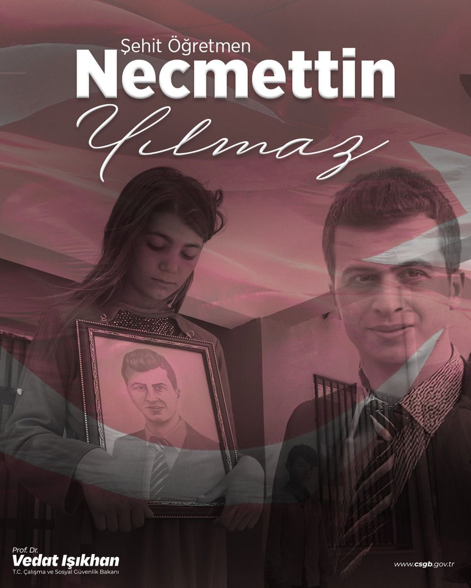 isikhanvedat's tweet photo. Yüreğinde vatan sevdasıyla, ülkemizin aydınlık yarınları olan evlatlarımızı yetiştirmek için çıktığı kutlu yolda hain terör örgütü PKK tarafından alçakça şehit edilen Necmettin Yılmaz öğretmenimizi rahmetle anıyorum. https://t.co/jKPJsYsjJc