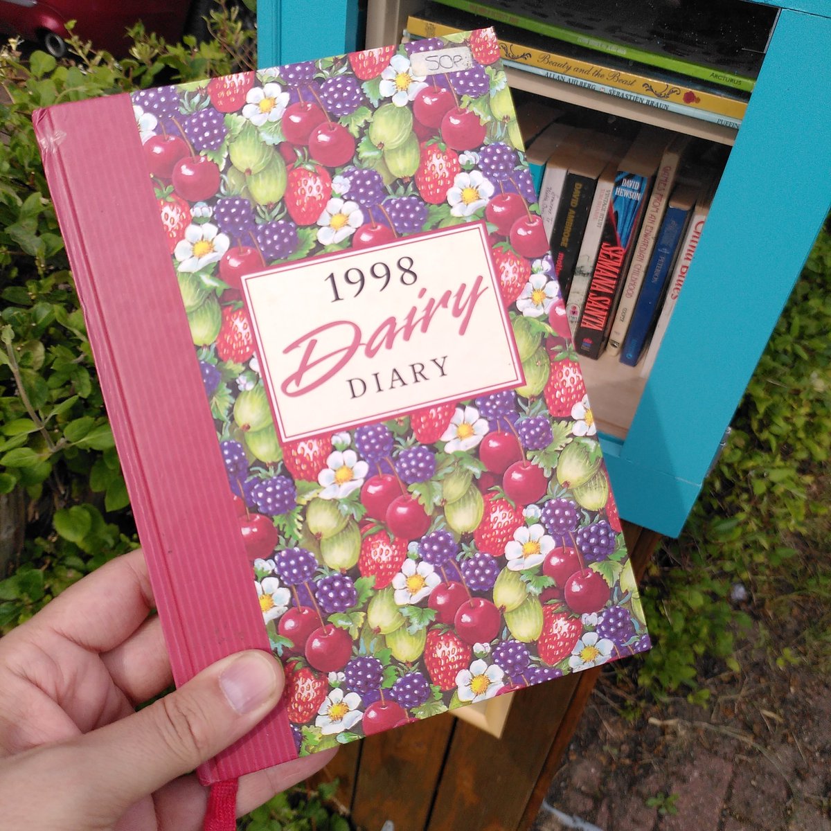 Erm, thanks for the donation, whoever left this in the #LittleFreeLibrary?