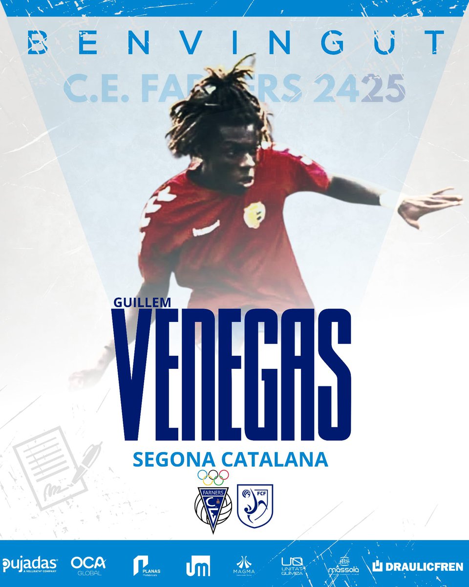 futbolfarners's tweet photo. @tinena_jan79993 En Guillem Venegas arriba al Municipal! 

Format al futbol base de la UE Llagostera, el lateral dret procedeix del @cecristinenc_, on la temporada passada va disputar 28 partits. 

Benvingut, Guillem!

#FarnersSempreEndavant #2cat1 https://t.co/IlPhUVEh7u