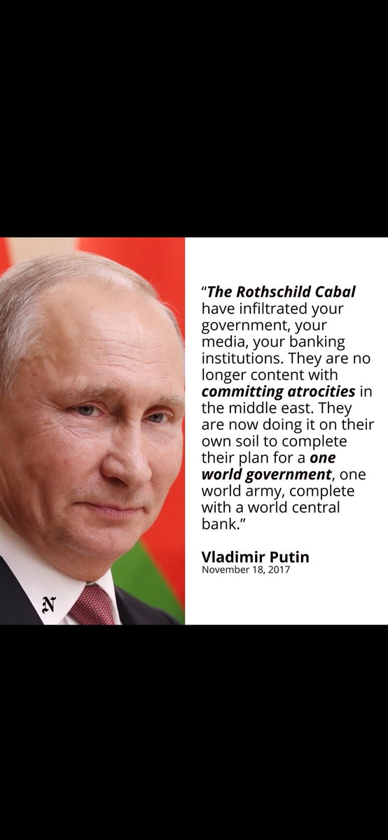 BGatesIsaPyscho's tweet photo. Putin tried warning us all. https://t.co/D1bygYi9CB
