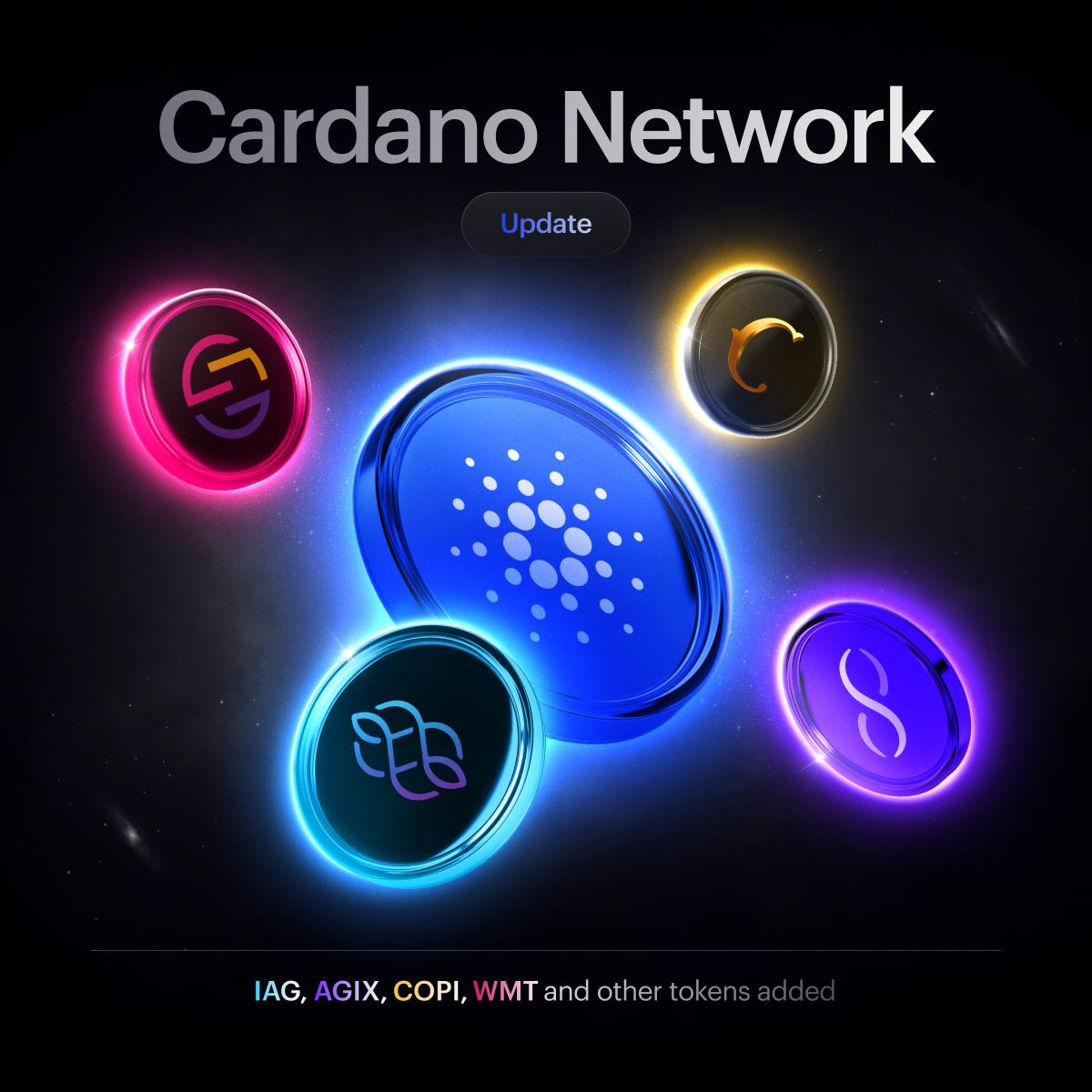 All Cardano native tokens are now supported on @Tangem wallets for  purchase, sale, storage, swapping, and DApp connection. Soon, native  staking will be available too. ⛓️ We love to see the @Cardano