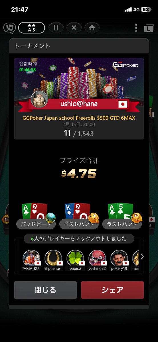 ushipoker's tweet photo. ちなみに、昨日はギリギリFTに行けませんでした(   ꒪꒫꒪) https://t.co/MdoHYIaQ3p