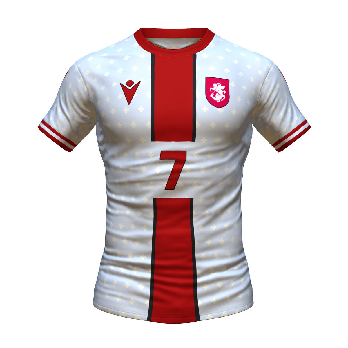 Concept <a href="/GeorgiaGff/">Georgia • GFF</a> Home kit
#Euro2024 #Football