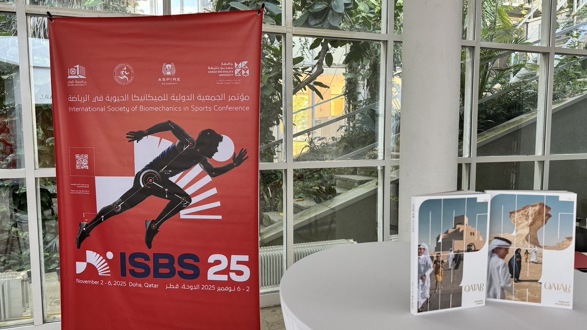 In <a href="/isbs_conference/">ISBS Annual Conference</a> 2024 Salzburg, Promoting for ISBS Conference 2025 which we will be hosting in Doha <a href="/QatarUniversity/">جامعة قطر</a> . For more information, visit our booth or go to our website isbs2025.com