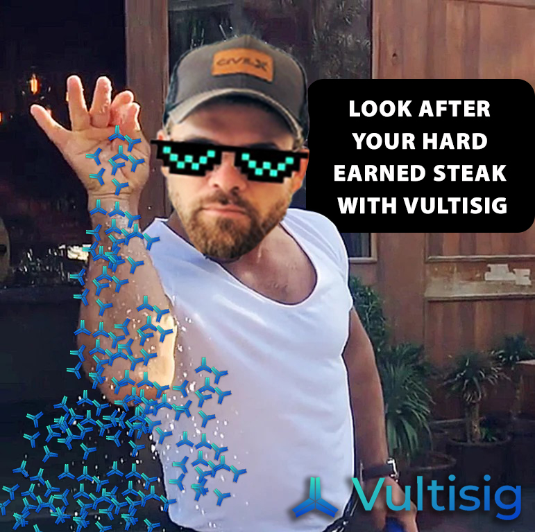 nathan_canuto's tweet photo. It's all in the preparation fam!

Treat your hard earned steak/stake right!   

Keep it seasoned and protected with @vultisig, @jpthor and the team!  #Vultisig $VULT https://t.co/qMLzWPj7pW