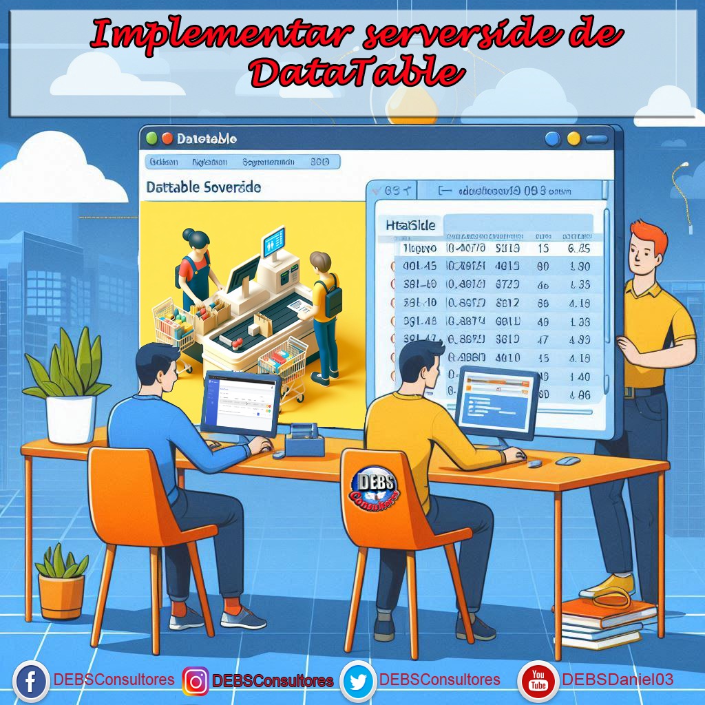💥He actualizado el Curso de Sistema de Compra y Facturación con #Django (de #Python), donde agregué una nueva sección, en la cual veremos cómo implementar #ServerSide de DataTable. <a href="/udemy_es/">Udemy en español</a>

📌  udemy.com/course/sistema…
