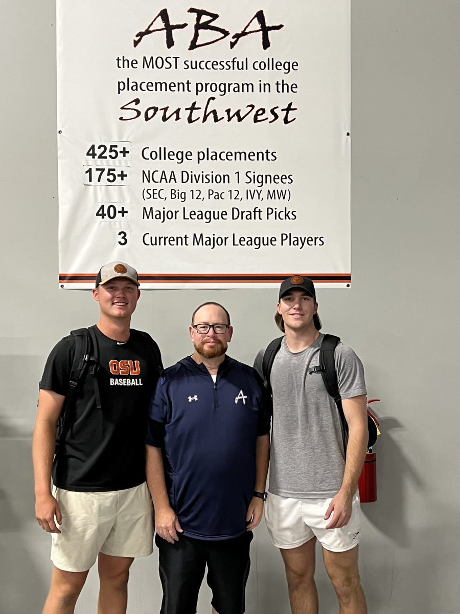 PowerArmPitcher's tweet photo. Congratulations to these two hardworking young men. So proud of all of the hard work you guys put in over the years to get here. 🔋💪💪 @AidenMay_24 @jacobkmatz @AbqBaseballAcad #whosnext https://t.co/069rUcQxNY