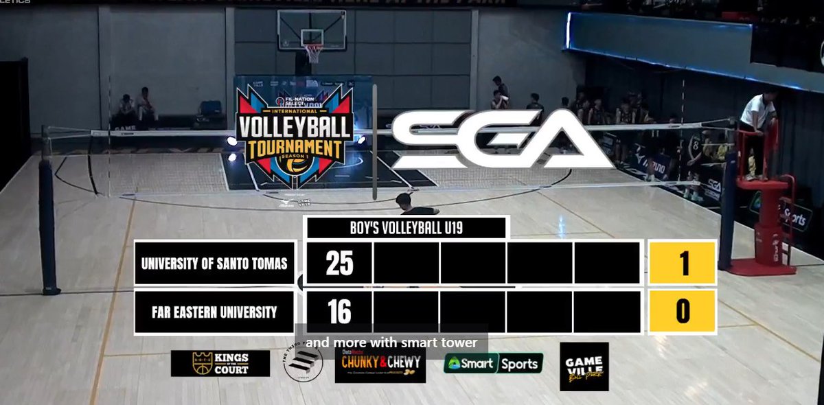 thelastwhistler's tweet photo. SET 1 goes to the UST Junior Golden Spikers! 🐯
#GoUSTe | #FILNATION | #TeaMtayo
Watch it live here: https://t.co/h0rl2RAbB8 https://t.co/00ERhuxYXp