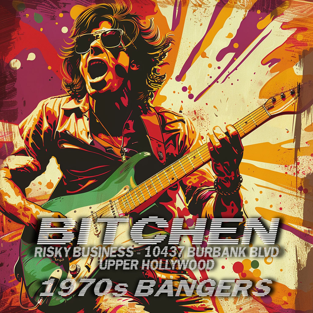 #BITCHEN sounds of the #1970s every Wednesday! #banger #rock #metal #noho #burbank #la #tolucalake #studiocity #northhollywood #losangeles
