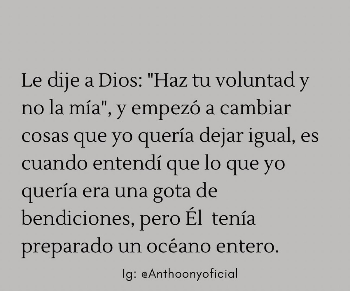 Lo he comprendido con lágrimas, Dios rompe todo aquello que no proviene de él, y hace nuevas todas las cosas. Soltarnos en sus manos🤍