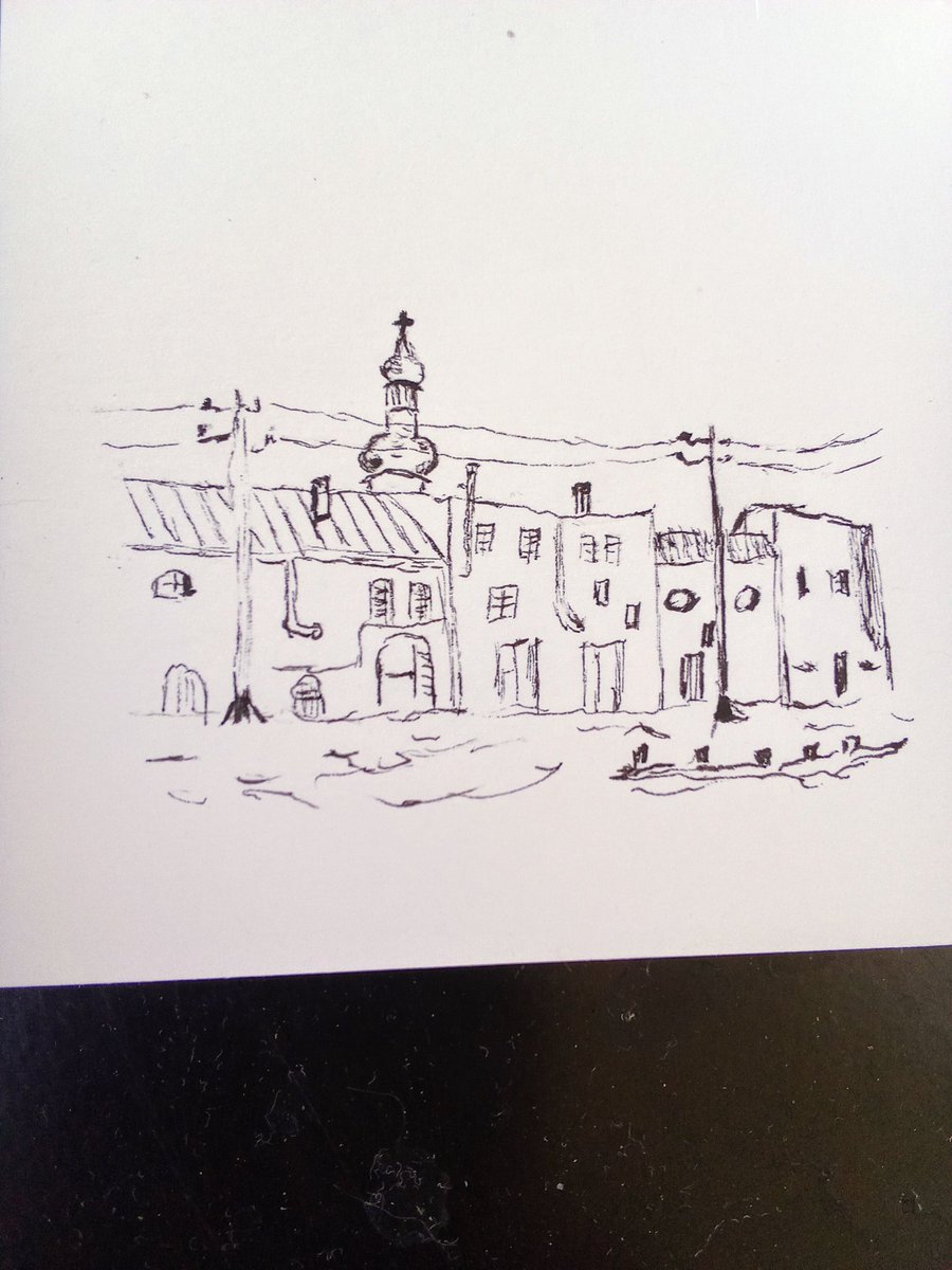 ryciewmateriale's tweet photo. #drawing #smallcity #landscape #GoodMorning ☕ #TOBECONTINUED https://t.co/rw8xwH3e5o