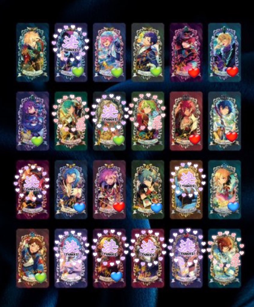 kasumichi1024's tweet photo. 【交換・譲渡】Museum Card ミュージアムカードNo.1 No.2

譲 画像参照

求 日和.零.斑.北斗>各330＋送料

各2BOX予約済。譲渡は💚>>無印かつ前払い可能な方のみ。💙は零.日和.北斗のみ。
❤は零.北斗>>日和のみ。箱違い可。
キャラ毎での交換最優先。
お気軽にお声かけください。 https://t.co/qPfZj3kPqy