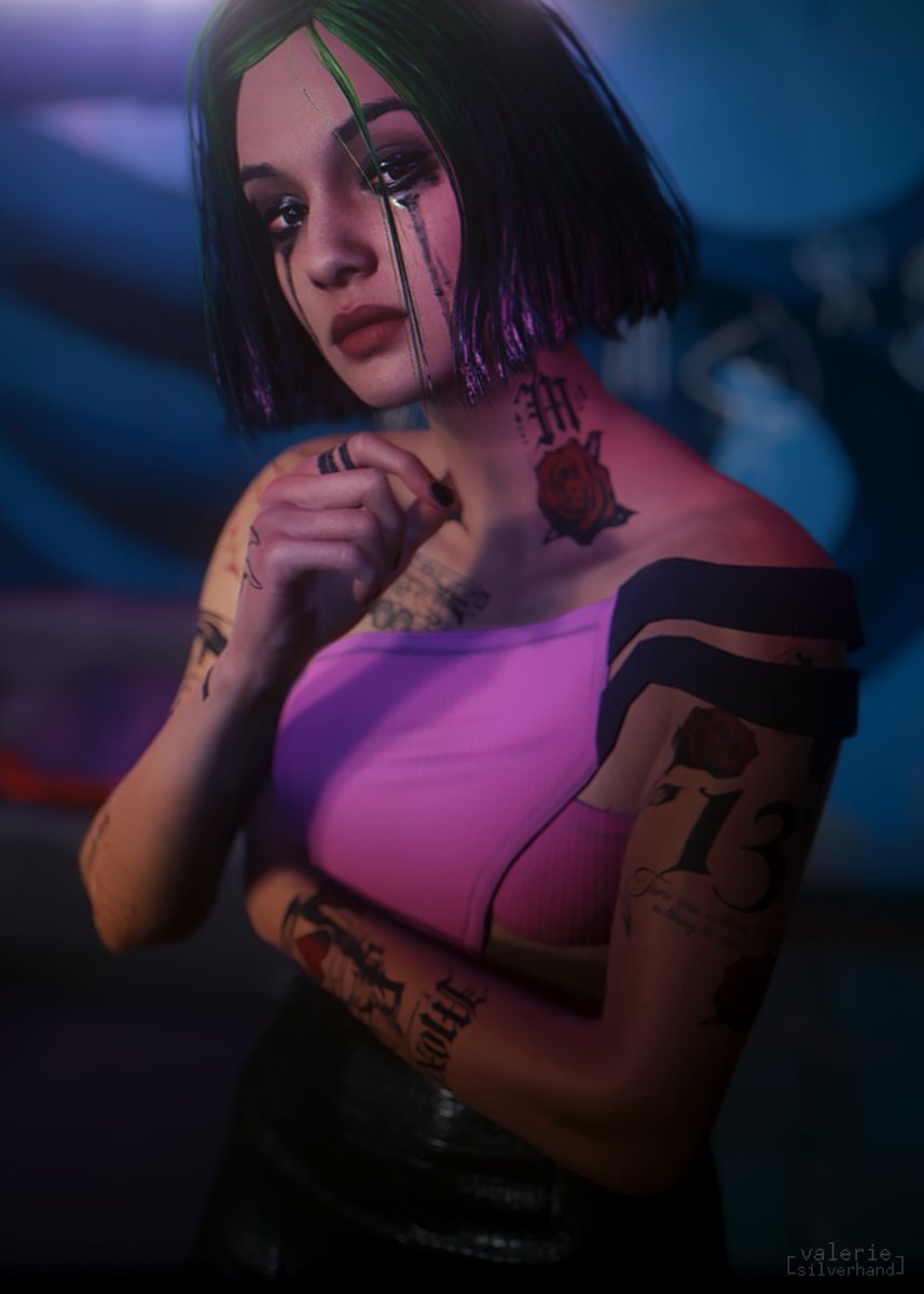 MrsVSilverhand's tweet image. 'Cause maybe
You're gonna be the one that saves me...

#JudyAlvarez for #CyberMondays #Cyberpunk2077 #PhotomodeMonday #themoodchallenge #photomode #VPUnityHub #vprt #Cyberpunk2077PhotoMode #VPGamers #virtualphotograhy #ThePhotoMode  #TheCapturedCollective #VPUnite #WVPPortrait