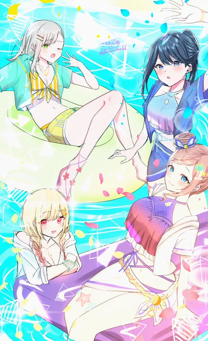 レオニで海 #海の日  #prsk_FA 