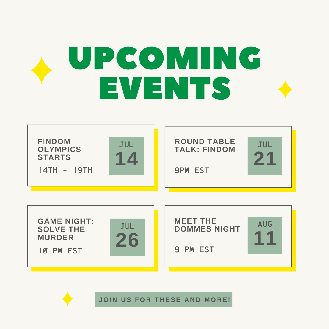 We have some exciting events happening now AND coming up! Will you be behind the age gate for them?