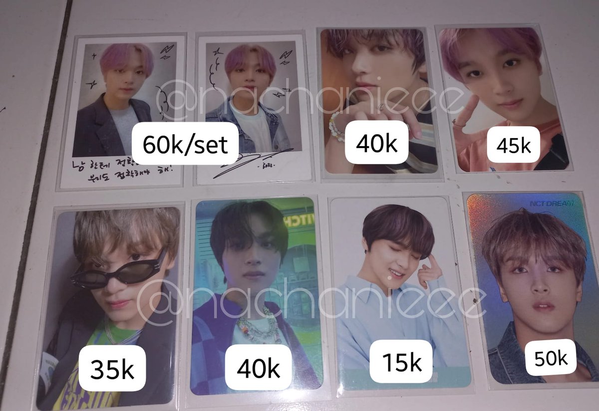 Nachanieee's tweet photo. [Help rt] 
want to sell aab pc haechan jaemin

📍Bandung, Jawa Barat
✅ Keep event
✅ Cek condi by dm
✅ edisi stop koleksi jadi boleh nego ya yg penting kejual

T. Haechan Jaemin pc nct ceker dream vibe nana spion haechan agent https://t.co/C0jUiypp1q