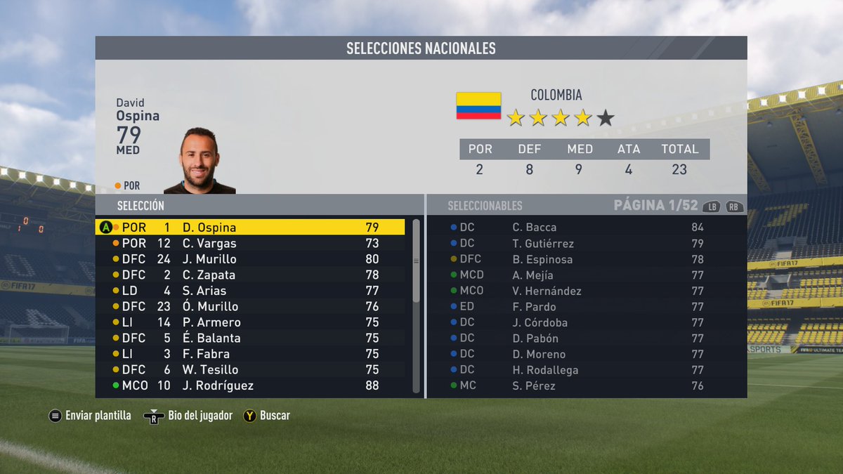 fergisgamer's tweet image. Estoy como niño chiquito me acaba de llamar mi @FCFSeleccionCol en #modocarrera  #fifa17 para dirigirla y llevarla al mundial por qué acá si hay selecciones y eliminatorias no como en #FC24 que ni selecciones, ni eliminatorias tienen 🤣🤪 @EASFCDirect