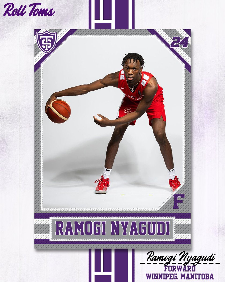 🇨🇦6’8 F <a href="/Ramogi_Nyagudi/">Ramogi Nyagudi</a> officially reclassifies to C/O 2024 &amp; commits to Coach <a href="/JohnnyTauer/">Johnny Tauer</a> &amp; St.Thomas in the Summit League

Ramogi adds length &amp; versatility to a program that went 20-13 last season finishing 4th in their conference

northpolehoops.com/players/ramogi…
